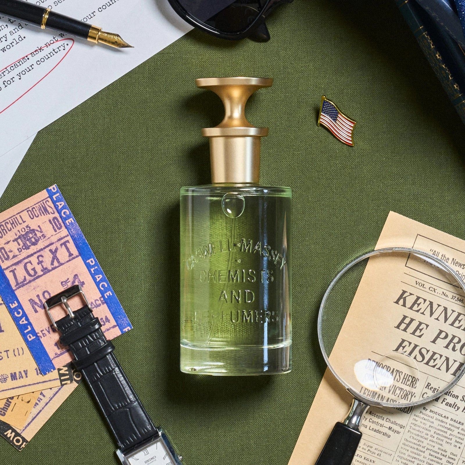 美品！日本未上陸 CASWELL-MASSEY 香水 JOCKEY CLUB